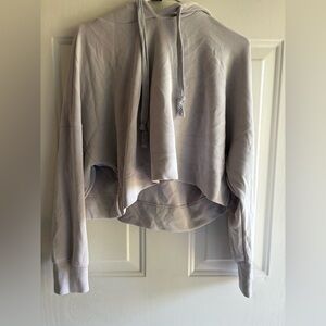 AS Revival Gray Cropped Hoodie